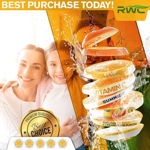 OEM Private Label Hochwirksame White ning <span class=keywords><strong>Vitamin</strong></span> <span class=keywords><strong>C</strong></span> Gummies mit Zink zur Haut aufhellung - Product Image 5