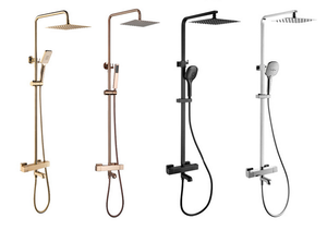 SUS 304 in acciaio inox bagno <span class=keywords><strong>doccia</strong></span> sistema nichel spazzolato rubinetto <span class=keywords><strong>doccia</strong></span> <span class=keywords><strong>Set</strong></span> 3 tripla funzione <span class=keywords><strong>doccia</strong></span> a pioggia sistema - Product Image 2