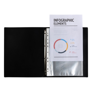 Nhà Máy Bán Lưu Trữ Kính An Toàn Rõ Ràng A4 Đấm Túi Để Nộp Hồ Sơ Và Bảo Vệ - Product Image 6