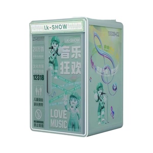 ห้องคาราโอเกะเก็บเสียงแบบหยอดเหรียญพร้อมจอแสดงผลอัจฉริยะ เครื่องเล่นเพลง อาร์เคดเชิงพาณิชย์ เครื่องร้องเพลง - Product Image 2