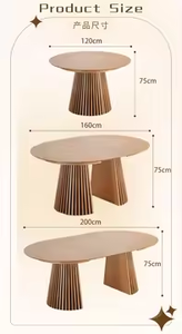 <strong>Extendable</strong> <strong>Dining</strong> <strong>Table</strong> Multi-person <strong>Table</strong> <strong>Round</strong> <strong>Dining</strong> <strong>Table</strong> for <strong>Small</strong> Spaces - Product Image 3