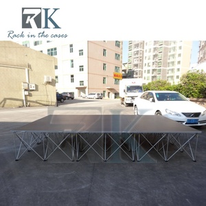 Kit de scène extérieure intelligent en aluminium durable avec escalier pour mariages et concerts - Product Image 5