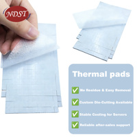 Coussin thermique en caoutchouc silicone écologique NDST CP120-T150, haute tension 600V, haute diffusion thermique, installation facile, automobile