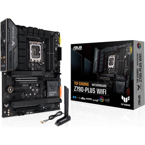 TUF Gaming <span class=keywords><strong>Z790</strong></span> PLUS WIFI LGA 1700 ATX Gaming Motherboard PCIe 5,0, DDR5,4xM.2 Ranuras, 16 + 1 DrMOS,WiFi 6, 2,5 Gb LAN, Tipo-C - Product Image 1