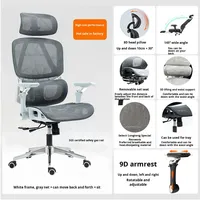 Chaise de bureau ergonomique Youlansen en nylon, design moderne et simple, modèle T206 - Confortable pour les longues sessions assises à la maison/à l'ordinateur/à l'étude/à jouer