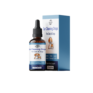 Pet <b>Ear</b> <b>Drops</b> Solution <b>for</b> Dogs and Cats – OEM Private Label Manufacturing 60ml Servings Per Bottle Wholesale Private Label Supp - Product Image 1