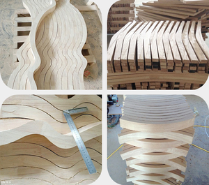 <span class=keywords><strong>Scie</strong></span> à ruban CNC à courbes, entièrement automatique, pour la découpe de profilés en bois massif, machine de sciage CNC verticale pour panneaux de sièges, directement de l'usine - Product Image 5