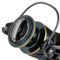Moulinet de pêche en mer De4000 5.2:1 Ratio 5+1 BB, corps en aluminium super léger pour la pêche au gros thon