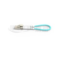 Probador de Fibra Óptica LC MM Loopback PVC LSZH de 2 Puertos para Diagnóstico Rápido de Enlaces de Red FTTX/FTTH, Centros de Datos, Telecomunicaciones, Cable de Fibra Óptica 0.3dB