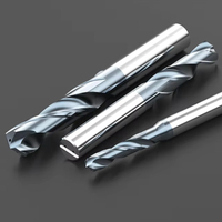 Foret de refroidissement interne, trou intérieur, acier rapide, revêtement TiAIN, pointe conique, outil de perçage HRC60 pour acier inoxydable, métal