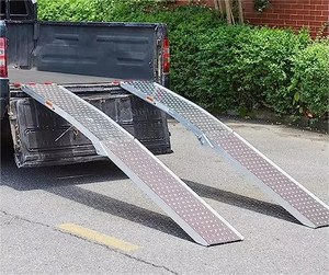 Hanak R08 all'ingrosso 3 pezzi pieghevole ATV alluminio Rampe di carico 6 Ton capacità flessibile <span class=keywords><strong>moto</strong></span> Rampe En per ATV stand - Product Image 6