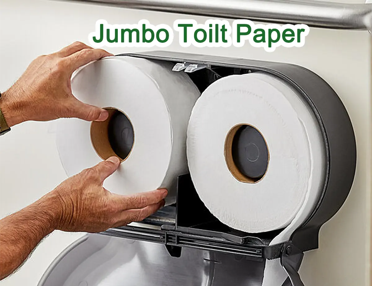 OEM 12 rouleau géant commercial écologique de papier toilette 2 plis rouleau de papier toilette jumbo