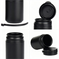 Vente en gros de flacons en plastique PET de qualité alimentaire de 30 ml à 300 ml avec bouchon à anneau détachable, emballage de sécurité pour enfants pour les herbes et le tabac