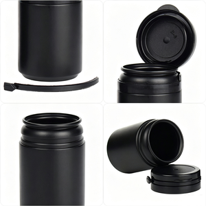 Vente en gros de flacons en plastique PET de qualité alimentaire de 30 ml à 300 ml avec bouchon à anneau détachable, emballage de sécurité pour enfants pour les herbes et le tabac - Product Image 4