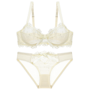 Nuove Donne Sexy Del Merletto <span class=keywords><strong>Reggiseno</strong></span> e Breve Set Sottile e Traspirante Tazza <span class=keywords><strong>Trasparente</strong></span> di Modo Spinge Verso L'alto il <span class=keywords><strong>Reggiseno</strong></span> Set - Product Image 5