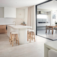 Villa modulaire australienne en acier léger avec système de panneaux préfabriqués pour maison individuelle de luxe, modèle belge