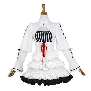 สินค้าใหม่ ชุดคอสเพลย์ นีออนเจเนซิส ไอวี ตัวละครรินโกะ ในชุดอนิเมะสไตล์โกธิค พร้อมกระโปรงสั้นสีขาวและชุดโลลิต้าครบเซ็ต - Product Image 2
