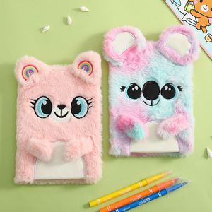 Promotion Hot Sale Wholesale Printed PP Fabric Cover School Cute Customized A5 Diary Notebook for Kids Students - Product Image 4