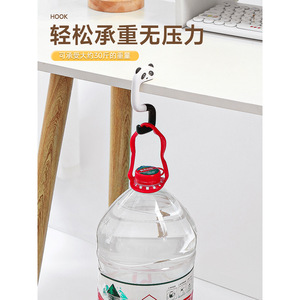 ตะขอแขวนกระเป๋าการ์ตูนน่ารัก ตะขอแขวนโต๊ะพับได้แบบพกพาสำหรับนักเรียน - Product Image 2