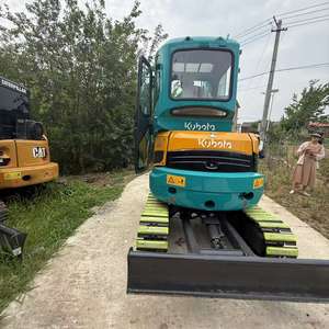 Machines de construction d'occasion Durée de fonctionnement courte pratique Excavatrice sur chenilles Kubota U25 utilisée de 2.5 tonnes - Product Image 2