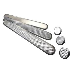 सार्वभौमिक 304 316 स्टेनलेस स्टील टैटाइल सूचक स्टड स्पर्श चेतावनी पट्टी गाइड ब्लाइंड बार - Product Image 1