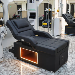 Sillón de Masaje Eléctrico de Lujo de Estilo Moderno, Ajustable, para Terapia de Cabeza y Pies, de Doble Uso para Salón y Spa, con Marco de Acero Inoxidable y Cerámica - Product Image 4