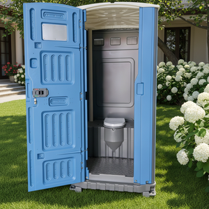 Cabine de douche portable en HDPE pour l'extérieur - Durable, écologique, <span class=keywords><strong>installation</strong></span> facile et garantie de plus de 5 ans - Product Image 2