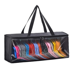 Hat Storage Bag 400348 Large Portable Clear Baseball Hat Holder Dust Proof Visible Hat Storage Bag For Baseball Hat