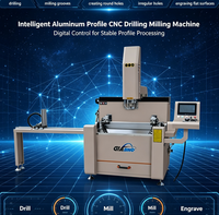 Equipo de Procesamiento Inteligente de Perfiles de Aluminio, Glasino, Máquina de Perforación y Fresado CNC Totalmente Automática
