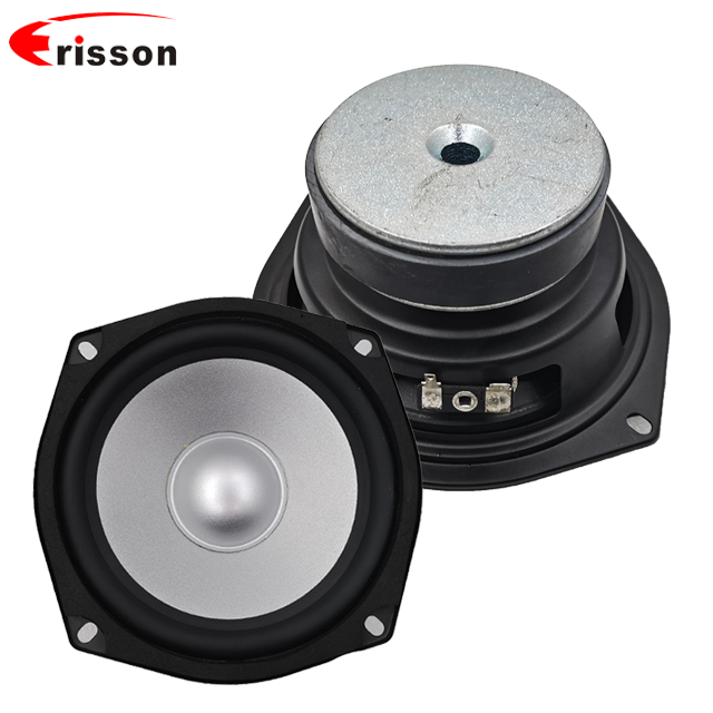High Performance 5.25" Home Theater Woofer Speaker with Full Range Plastic Cabinet AC Powered Waterproof & Portable