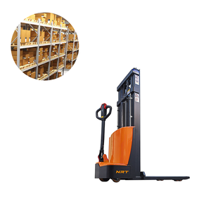 Productos de Tendencia 2026, Novedades, Montacargas Eléctrico de 1T 1.5T 3M, Apilador de Palés Manual, Operado con Batería - Product Image 1