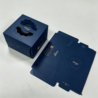 Boîte cadeau haut de gamme en carton doré, emballage de luxe pour gâteaux, desserts, emballage en papier de qualité alimentaire