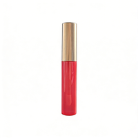 Tube à lèvres vide rond de 6 ml, emballage cosmétique en plastique personnalisé avec logo, tube à gloss