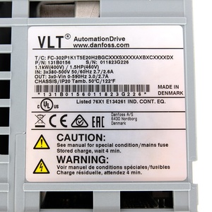 ตัวแปลงความถี่131B0156 380-500VAC 2HP VLT สำหรับระบบอัตโนมัติในอุตสาหกรรม - Product Image 6