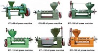 Machine de pressage semi-automatique à froid et à chaud pour huile d'olive et huile de soja, en acier inoxydable, haute efficacité de production