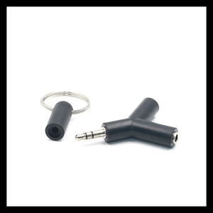 Adaptador de Audio en Forma de <span class=keywords><strong>Y</strong></span>, Divisor de Auriculares 1/2, Conector de Audio de 3.5mm, Divisor de Frecuencia, Conversor de Audio en Forma de <span class=keywords><strong>Y</strong></span>, Conector Uno a Dos - Product Image 2