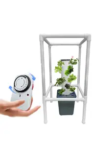 Einfache Installation und Bedienung Hydro ponic Vertical Grow Garden Tower im Freien