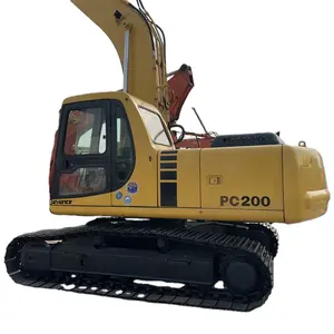 Kullanılan Komatsu ekskavatör pc 200-6 paletli ekskavatör satılık ekskavatör pc 200-6 ithal motor ile