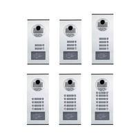 Système d'interphone vidéo pour porte d'entrée RVV4 filaire 1 à 8, sonnette pour immeubles d'appartements