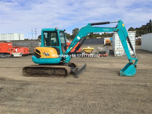 Mini-excavatrice d'occasion de haute qualité, marque supérieure KX163-5, 6 tonnes, en stock à Shanghai, à vendre - Product Image 6