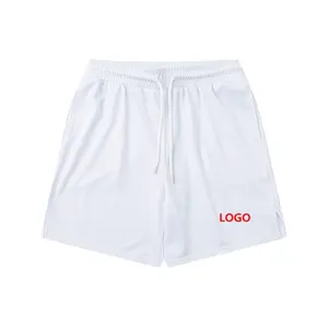 Pantalones cortos de malla para hombre de alta calidad, pantalones cortos de gimnasio de diseñador de alta calidad, pantalones cortos de baloncesto de malla personalizados de marca
