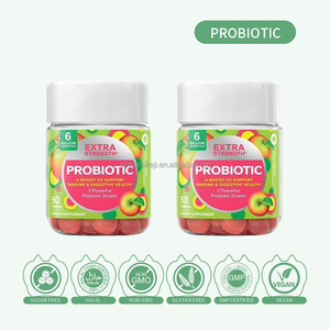 Offre Spéciale : Gommes Probiotiques Minceur au Goût Pomme, 20 Milliards de CFU, Véganes, Complément Vitaminique pour Soutenir la Digestion - Product Image 6