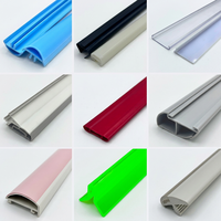 Profilés en plastique extrudés sur mesure, usine OEM, tubes et tuyaux en PVC, pièces extrudées, profilés écologiques et durables, bande en forme de L