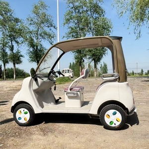 Autobús Turístico de Cuatro Ruedas con Toldo, Fabricado en China, Tipo Carrito de Golf - Product Image 3