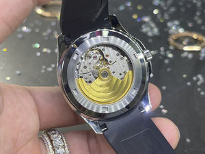 Vente en Gros de Top Qualité Neutre de Luxe Élégant Cadran en Diamant Montre Mécanique Exquis et Luxueux Cadran Rond d'Affaires - Product Image 4