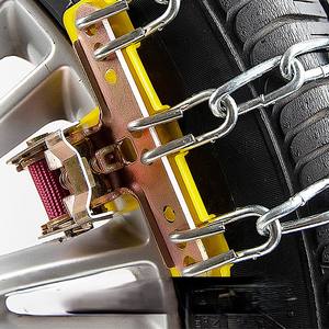 Nouvelles chaînes à <span class=keywords><strong>neige</strong></span> et installation facile pour berlines, SUV, crossovers – Chaînes d'urgence pour pneus, chaînes à <span class=keywords><strong>neige</strong></span> pour roues d'hiver - Product Image 4