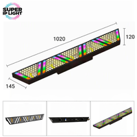 Projecteur de scène LED rétro 300W, 5 perles de lampe COB, effet stroboscopique et wash de couleur, DMX512 RDM pour DJ, discothèque et événements en direct