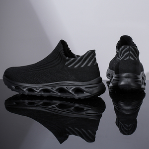 Zapatillas Deportivas para Hombre, para Correr, Trotar, Minimalistas, de Tela Elástica, Malla Transpirable, de Caña Baja, Tipo Calcetín - Product Image 5