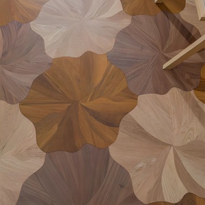 Plancher en bois d'ingénierie sur mesure de qualité supérieure, motif Lotus Alien, <span class=keywords><strong>parquet</strong></span> en bois composite à épissure mixte - Product Image 5