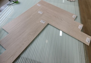Plancher en SPC à chevrons de 6,5 mm, imperméable, ignifuge, plancher en <span class=keywords><strong>parquet</strong></span> à emboîtement pour intérieur - Product Image 2